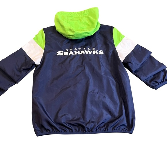 NFL | Seahawks | Windbreaker Hooded Jacket | Women’s | Size Medium - Picture 3 of 10
